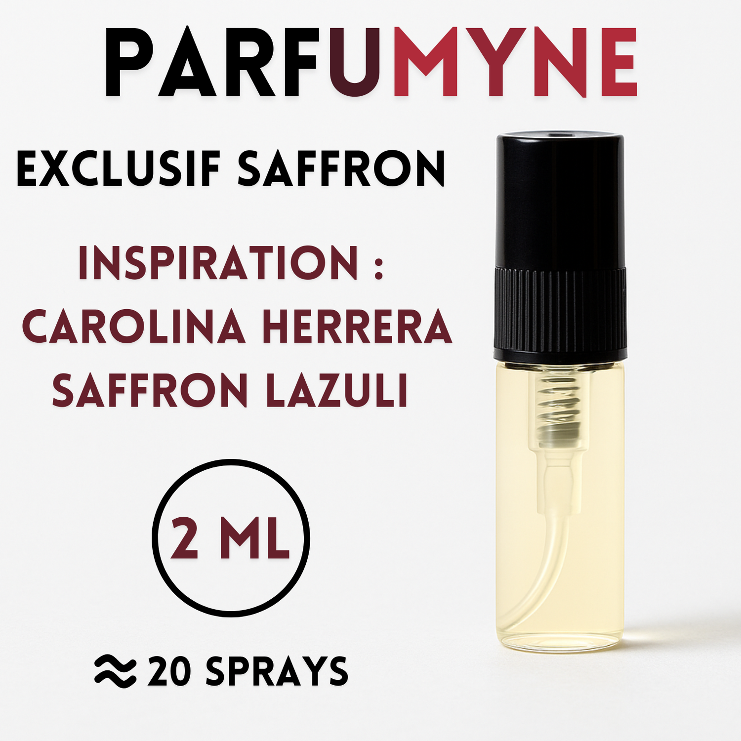 Exclusif Saffron Échantillon 2ML