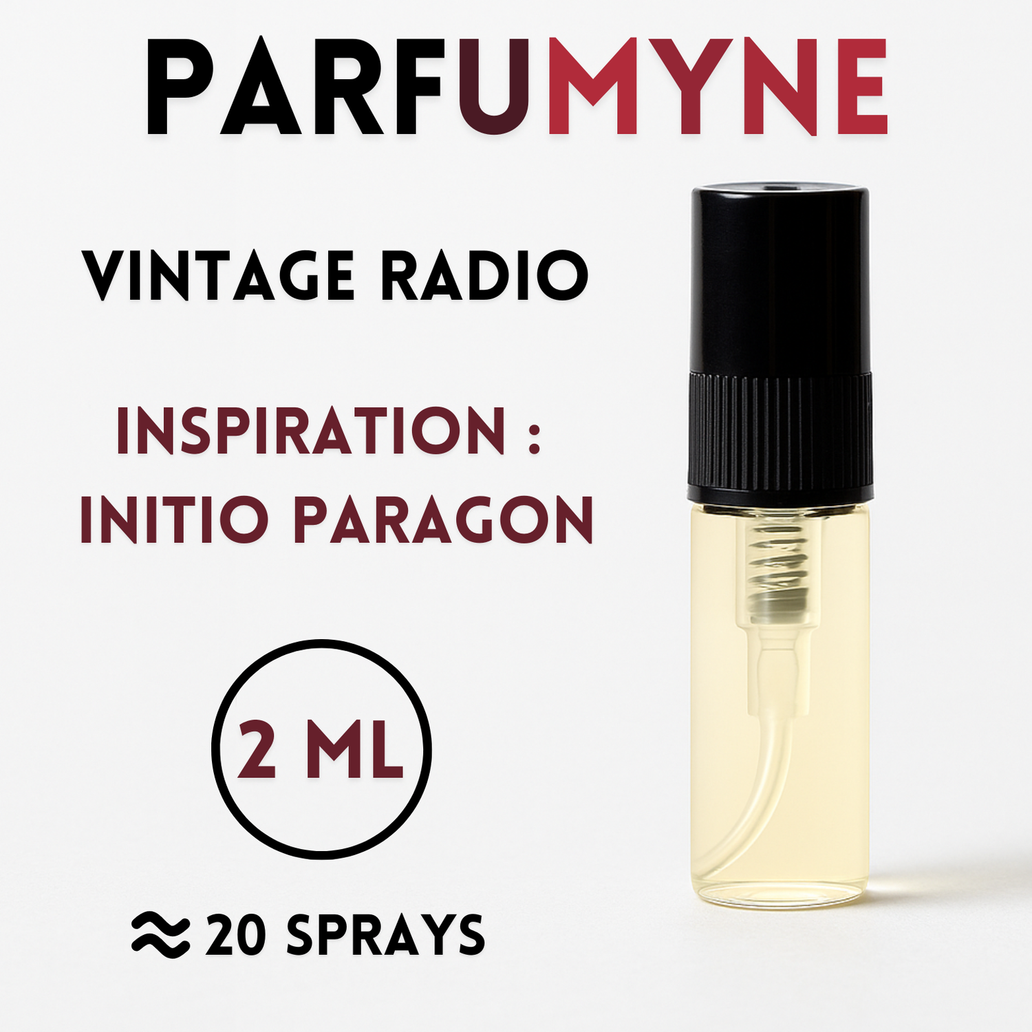 Vintage Radio Échantillon 2ML