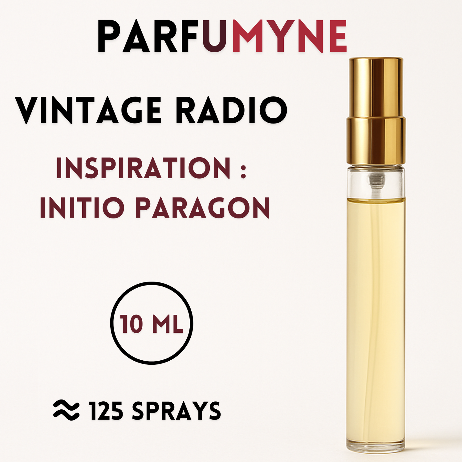 Vintage Radio Échantillon 10ML